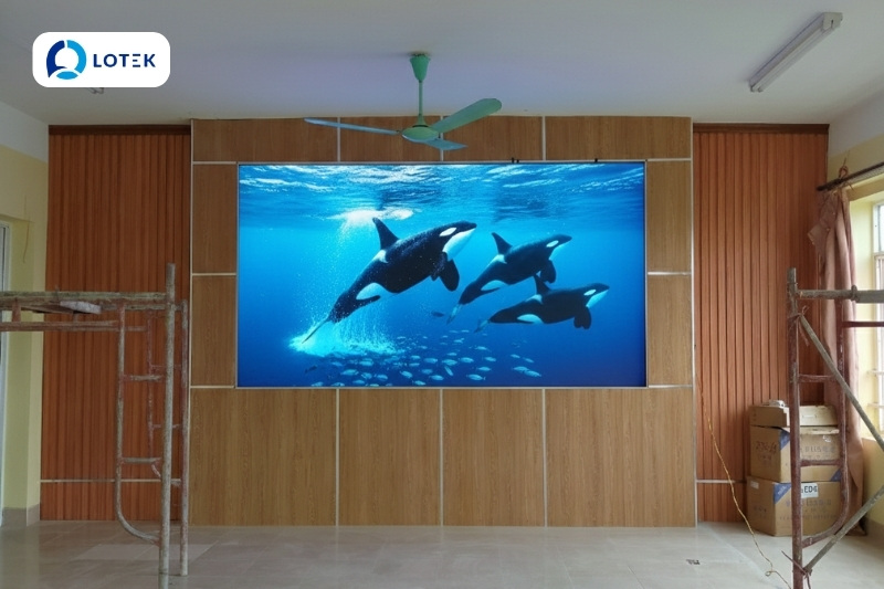 GIẢI PHÁP MÀN HÌNH LED CHO HỘI TRƯỜNG ĐẠI HỌC 1