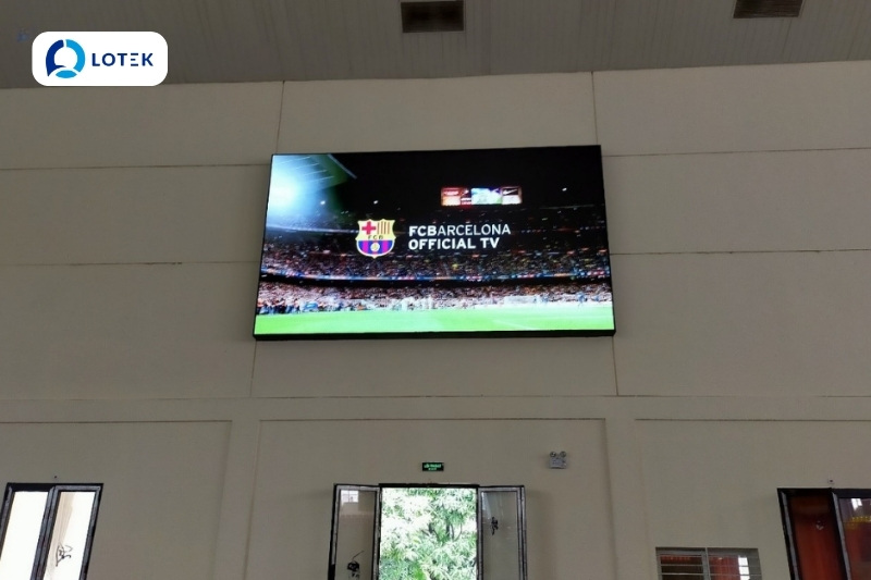 GIẢI PHÁP MÀN HÌNH LED CHO KHÔNG GIAN THỂ THAO 1