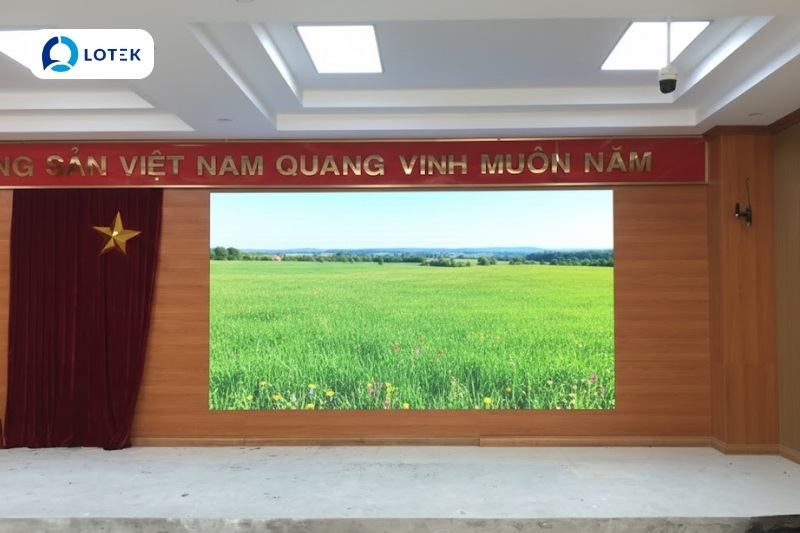 GIẢI PHÁP MÀN HÌNH LED LOTEK TRIỂN KHAI 1