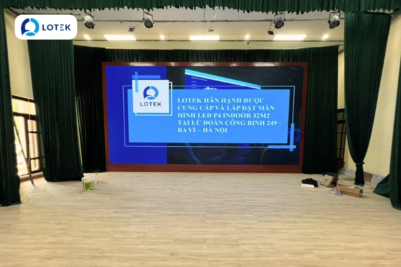 LẮP ĐẶT MÀN HÌNH LED LỮ ĐOÀN CÔNG BINH 249 1