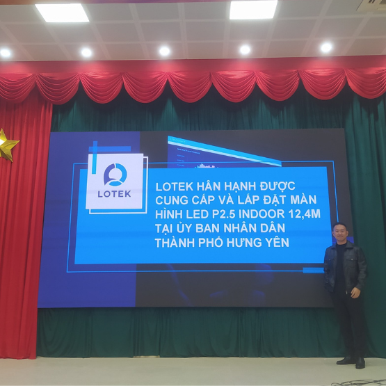 Màn hình led P2.5 trong nhà