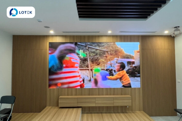 LẮP ĐẶT MÀN HÌNH LED TẠI NICOTEX HÀ NỘI