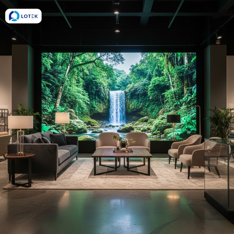 Màn hình LED P0.9 trong nhà