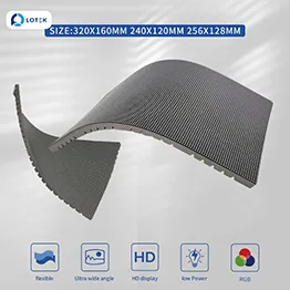 Màn hình LED P3.076 uốn dẻo trong nhà