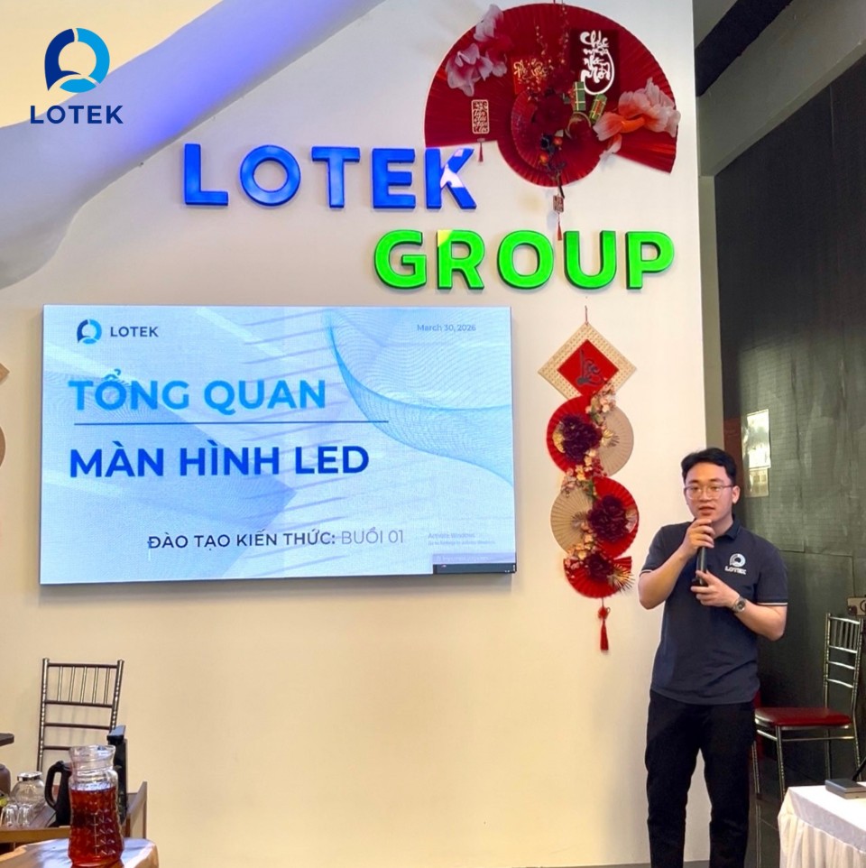 Tổng quan buổi đào tạo Ledlotek