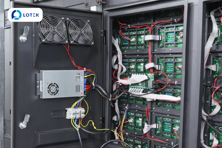 3. Quy trình tắt màn hình LED 1