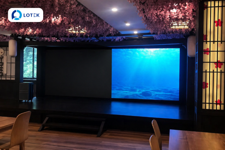 Màn hình led trong nhà bị đen một nửa – giải pháp chữa
