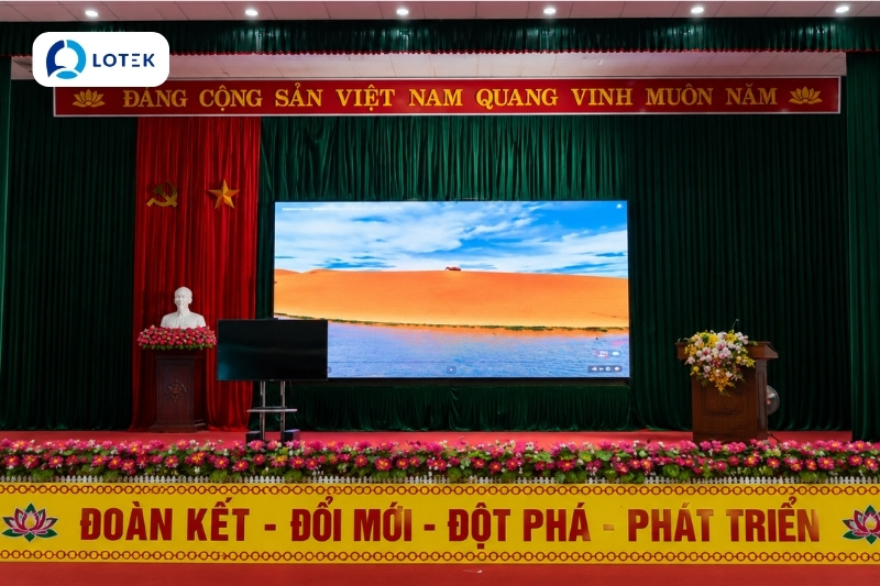 Lắp đặt màn hình LED P2.5 indoor UBND Xã Quan Sơn 1 Lắp đặt màn hình LED P2.5 indoor UBND Xã Quan Sơn 1