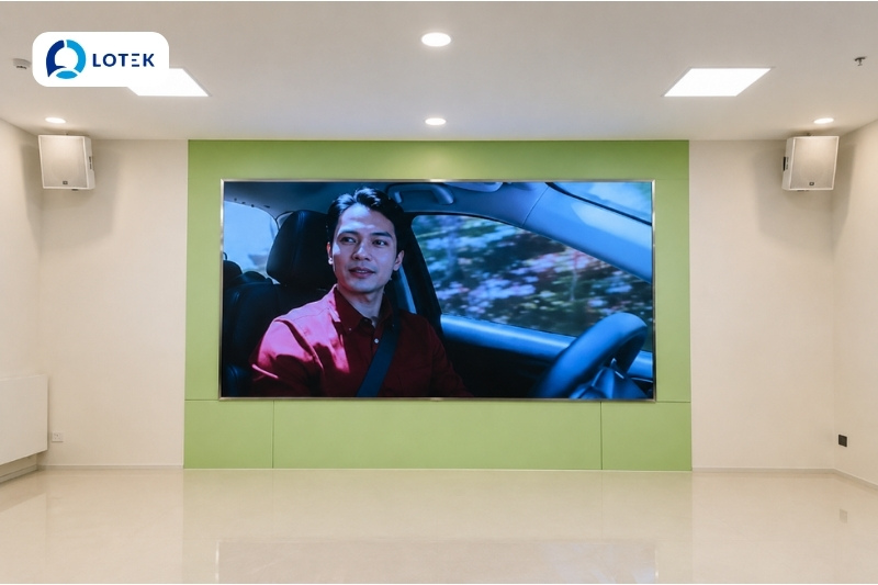 Thi công màn hình LED P2 Indoor tại Bệnh viện Từ Dũ TP.HCM