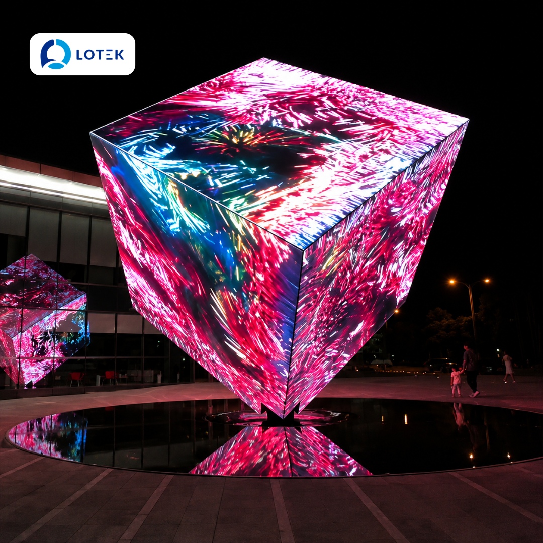 Màn hình LED 3D RUBIK P2.6 outdoor