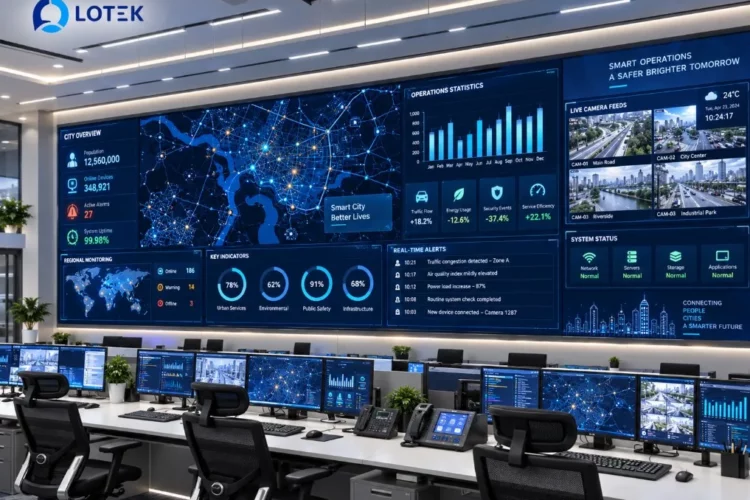 Thiết kế màn hình LED cho phòng điều hành trung tâm – Control Room cần lưu ý gì?