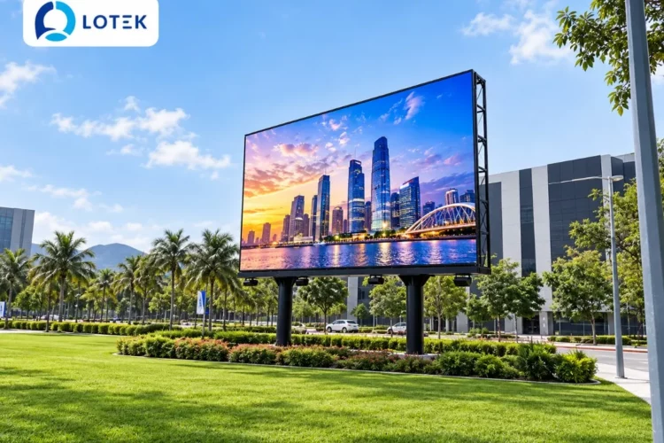 Lắp màn hình LED ở khu vực nhiệt độ cao: cần giảm tải công suất ra sao?